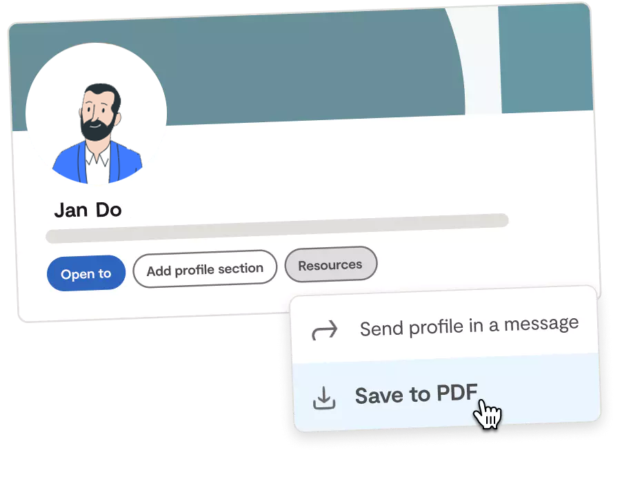 Linkedin import explanation